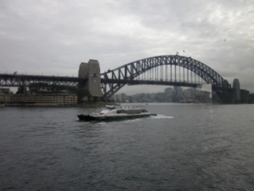 The Sydney Harbour Bridge (Photo copyright: Anne Lawson 2014)