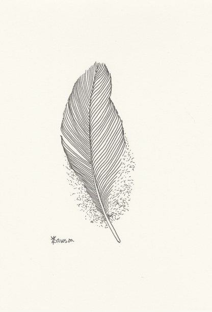Ink feather